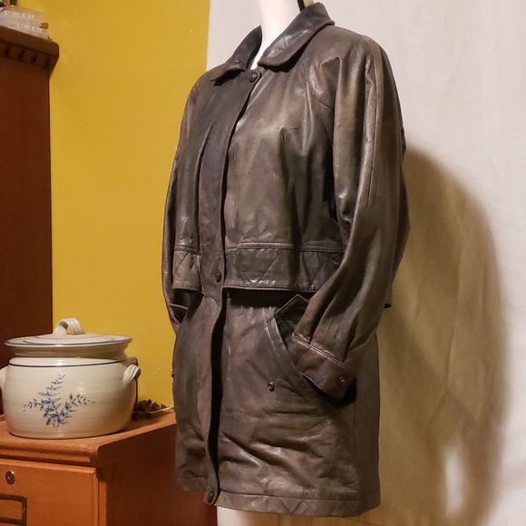 HOST PICK 😊 Wilson Adventure Bound Woman's Leather Jacket Sz S - Picture 16 of 16